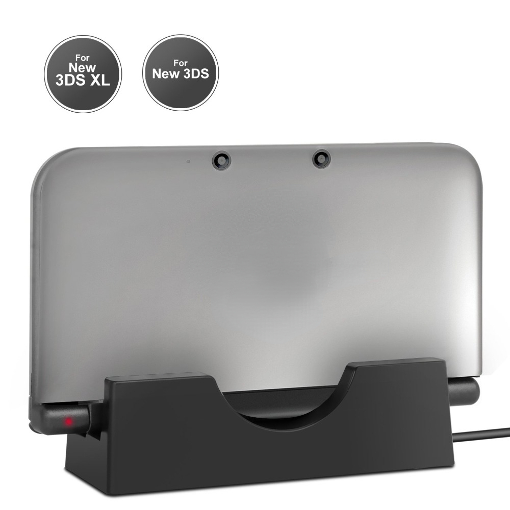 USBケーブル付き充電スタンド,Nintendo3ds用充電ドック,新しい3ds xl