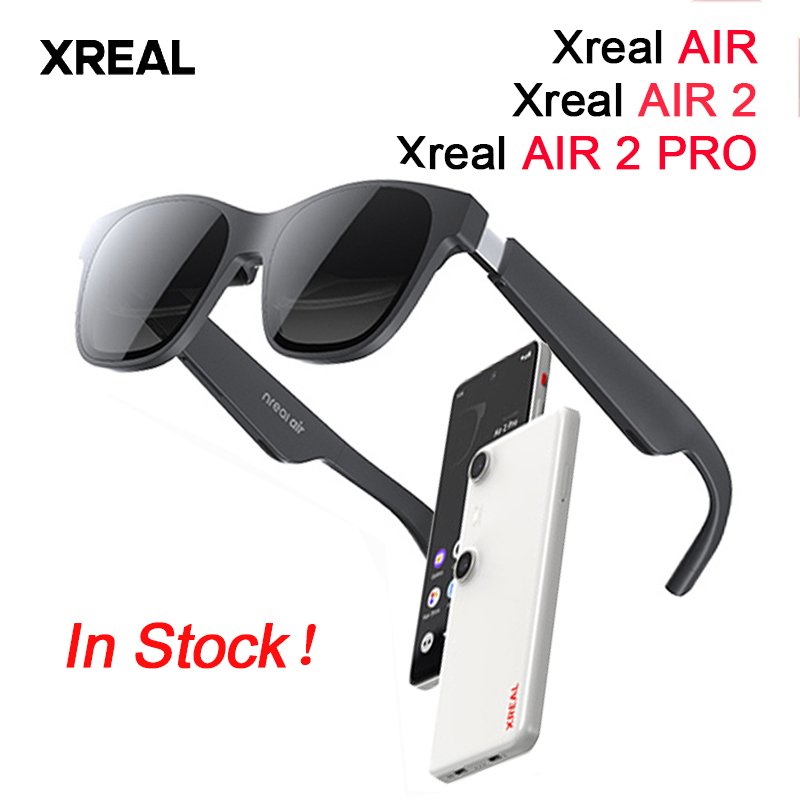 XREAL Air 2/Air 2 Pro スマートARグラス 4K 3D HD 130インチ スペース
