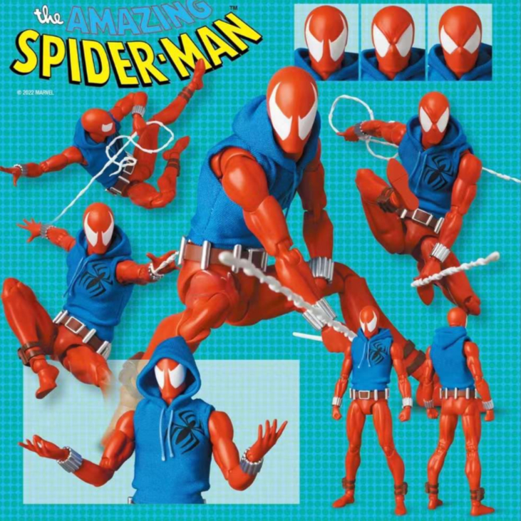 Ct Toys スカーレット スパイダー アクションフィギュア マフェックス