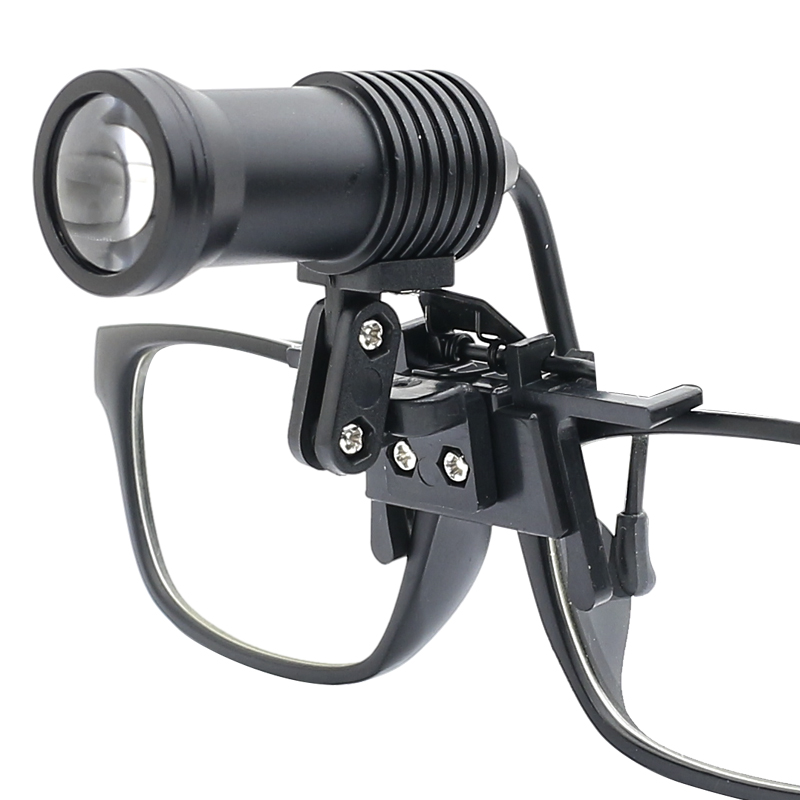 医療用双眼拡大鏡,グリッドマウントクリップ,歯科用アクセサリー,LED