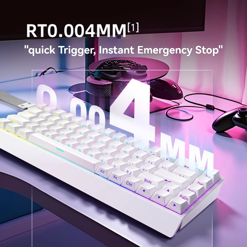 Carotmas MERCURY 68 Magnetic Switch Keyboard Wired Hot-Swap ARGB