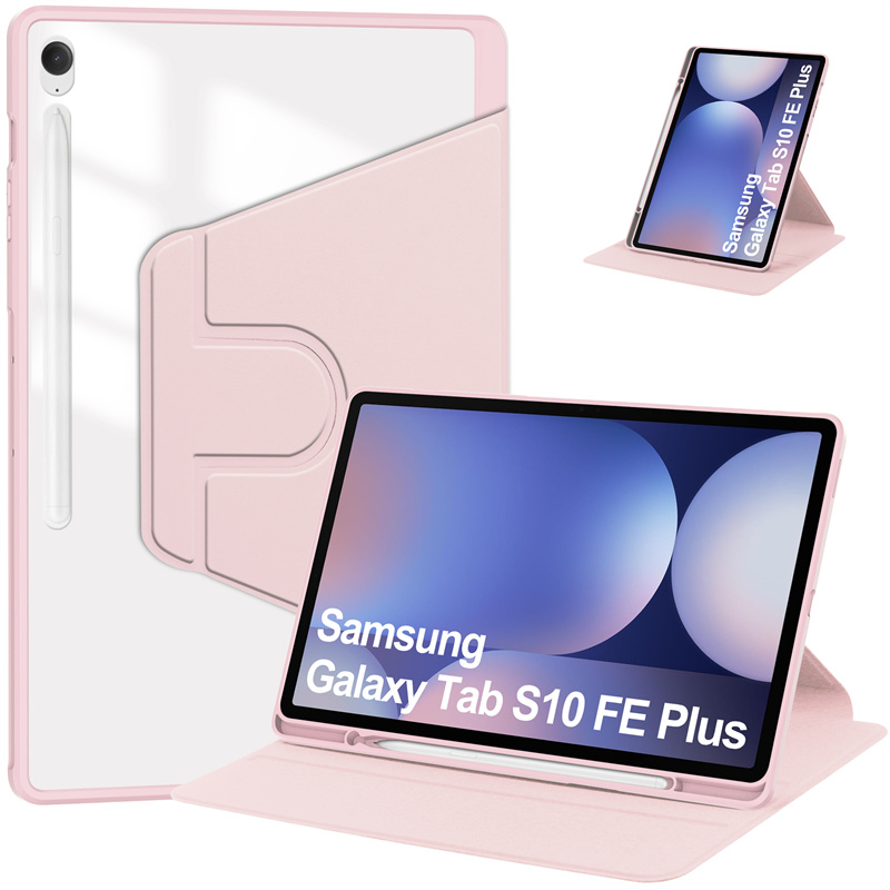 360° Rotation for Samsung Galaxy Tab S10 FE Plus Case with Pen