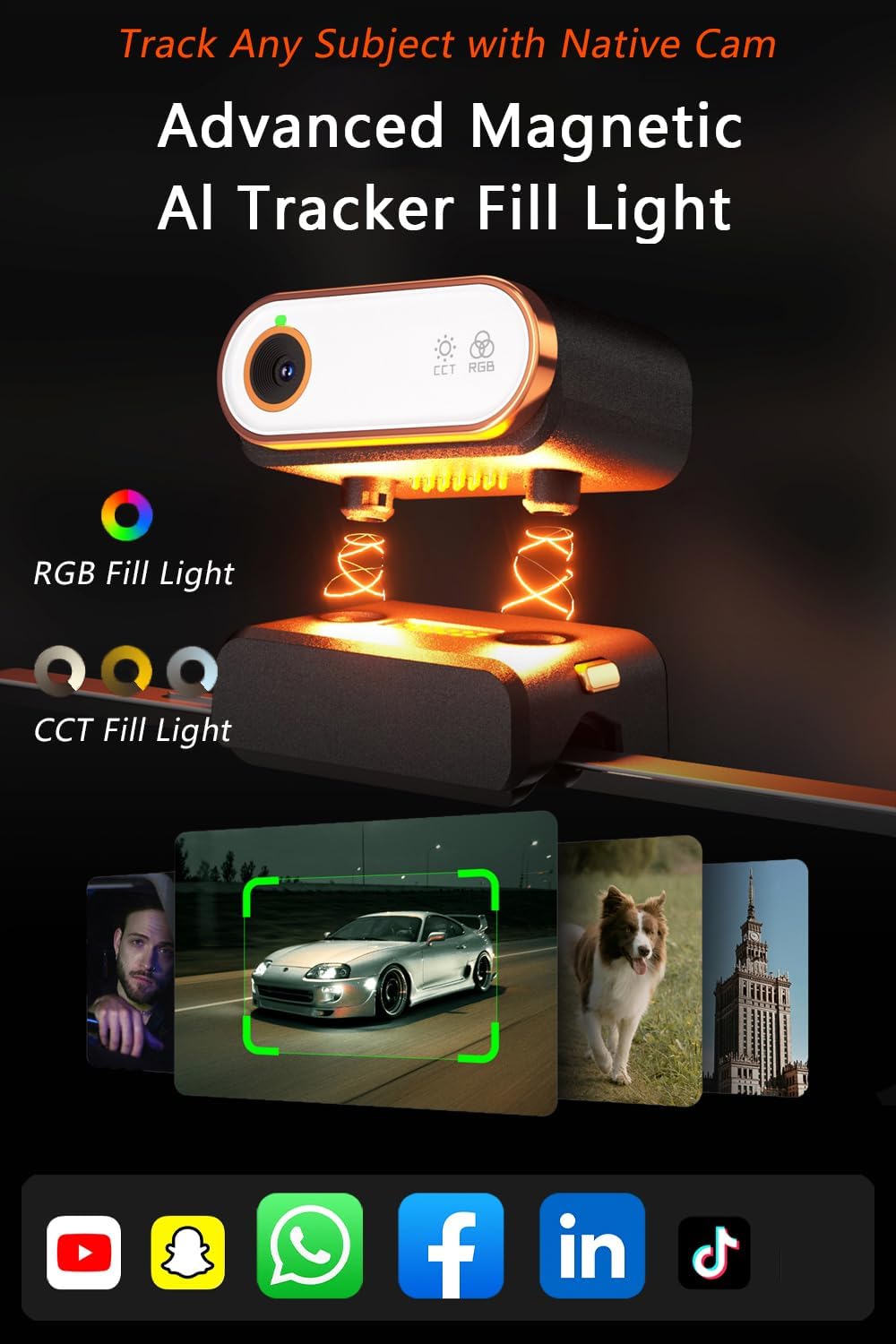 Hohem iSteady M7 Gimbal Stabilizer for Smartphone, Magnetic AI