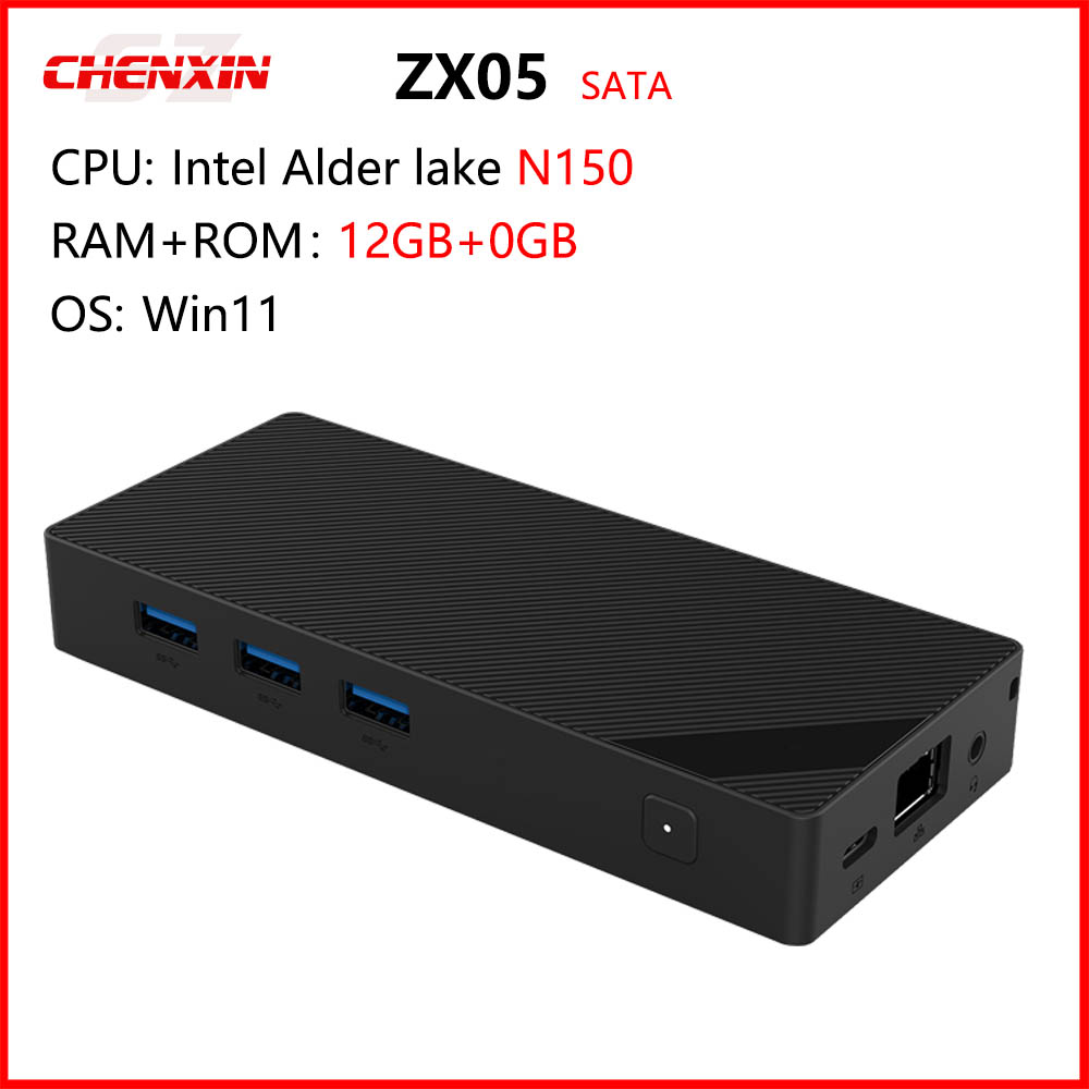 2026 ZX05 Mini PC Win11 Win10 Ubuntu Intel N150 12G RAM 128G/256G