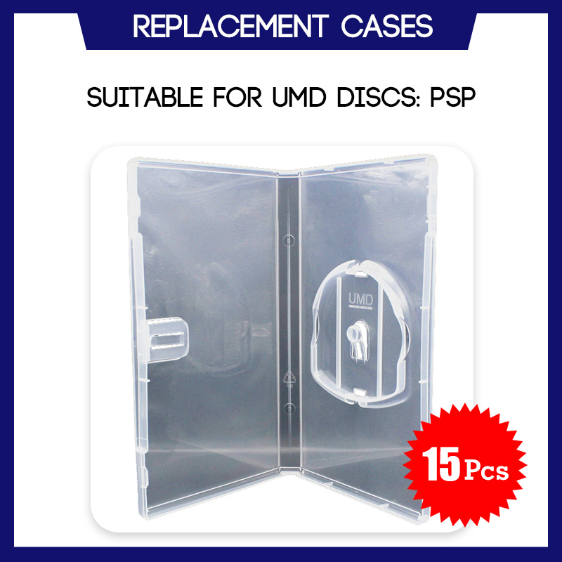 Playstation portable用のumdディスクゲームムービークリアボックス用