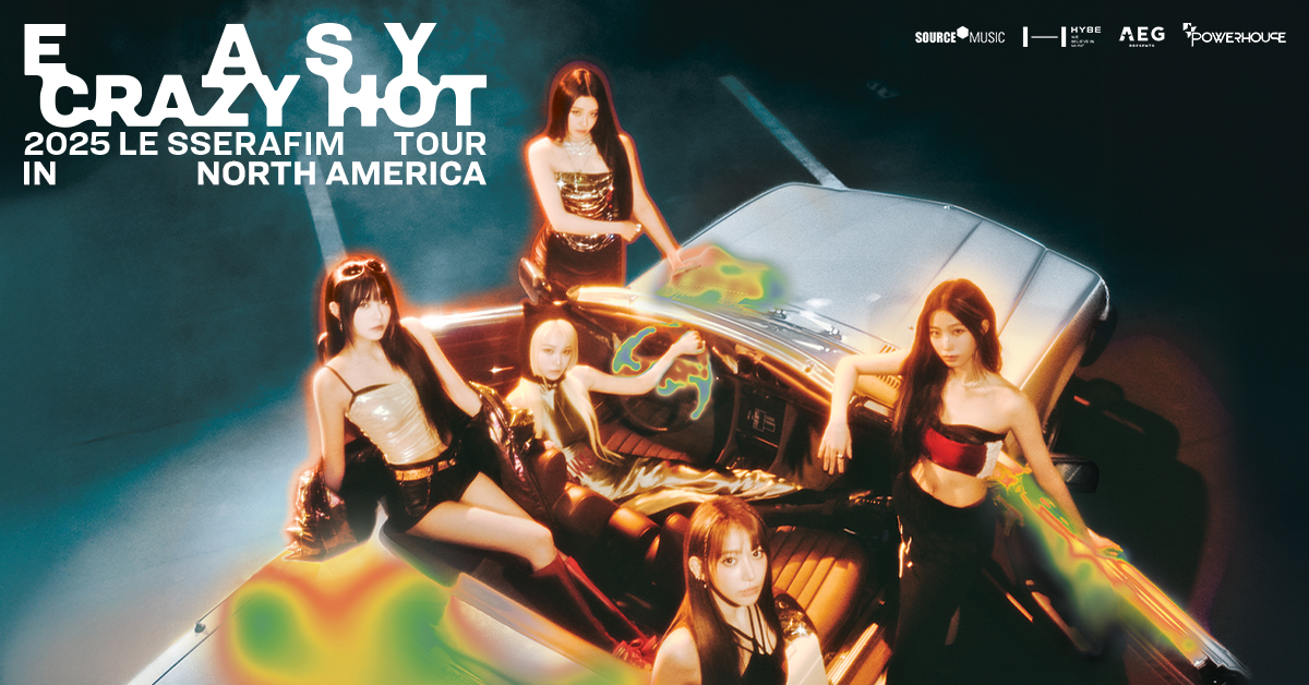 LE SSERAFIM ジャケットEASY CRAZY HOT ブラック XL NOTICE] 2025 LE