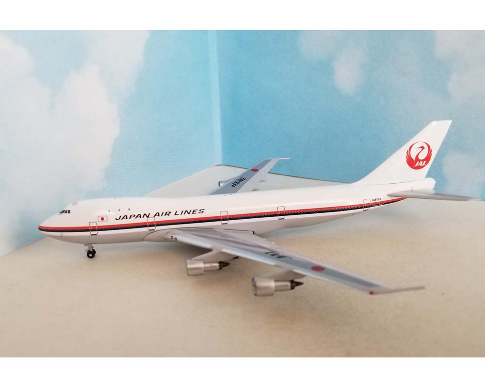 JAL B747-100 JA8102 1:400 Scale Bluebox BBX41659: AeroClassicsDirect