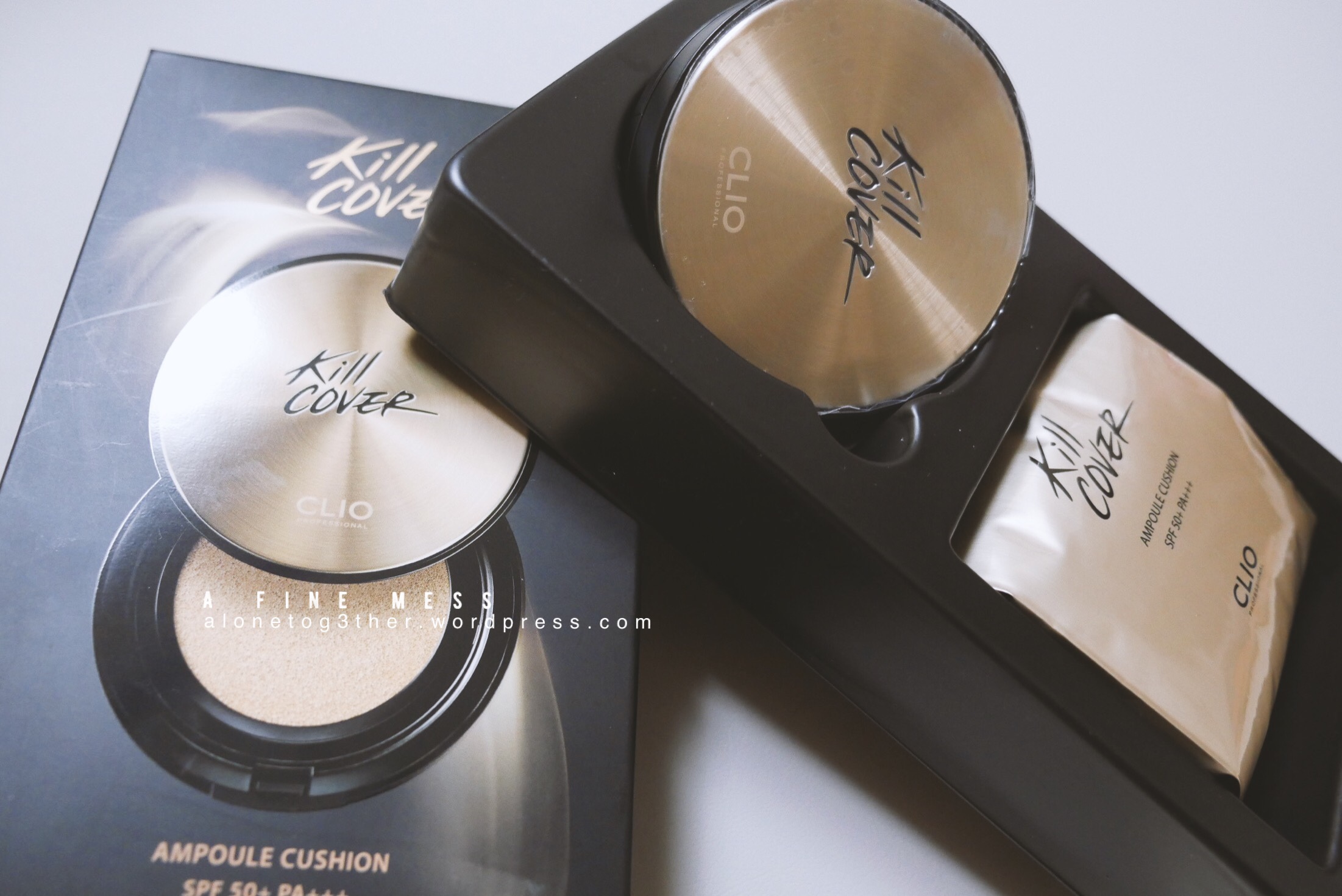 Review] Clio Kill Cover Ampoule Cushion SPF50+ PA+++ (No. 4 Ginger)