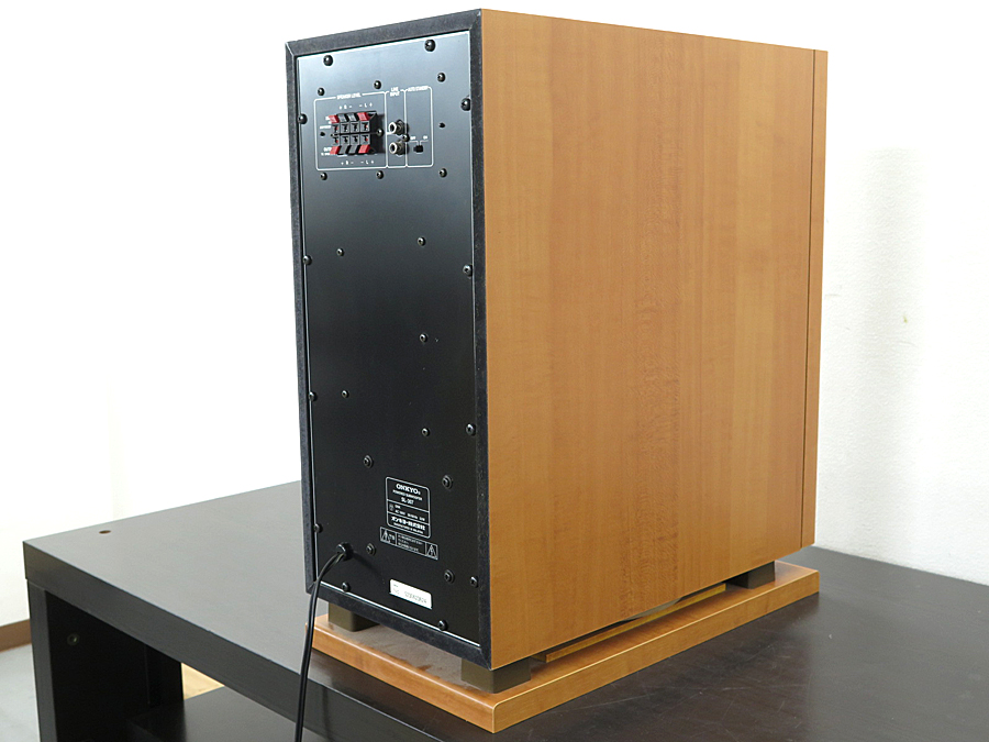 オンキヨー ONKYO SL-307 アンプ内蔵 サブウーファー @24561 / 中古