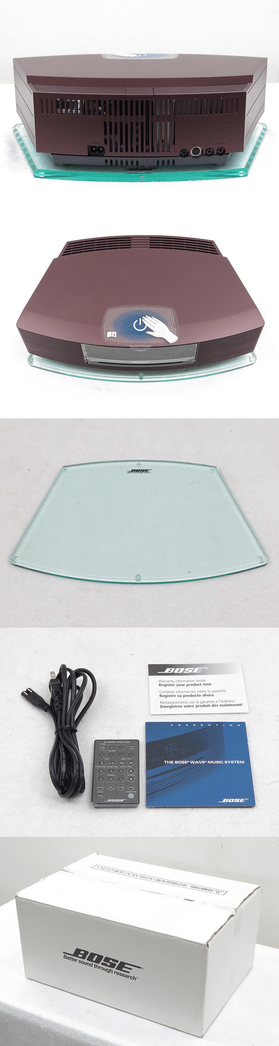 美品】BOSE Wave music system 限定モデル ガラス台 @27240 / 中古