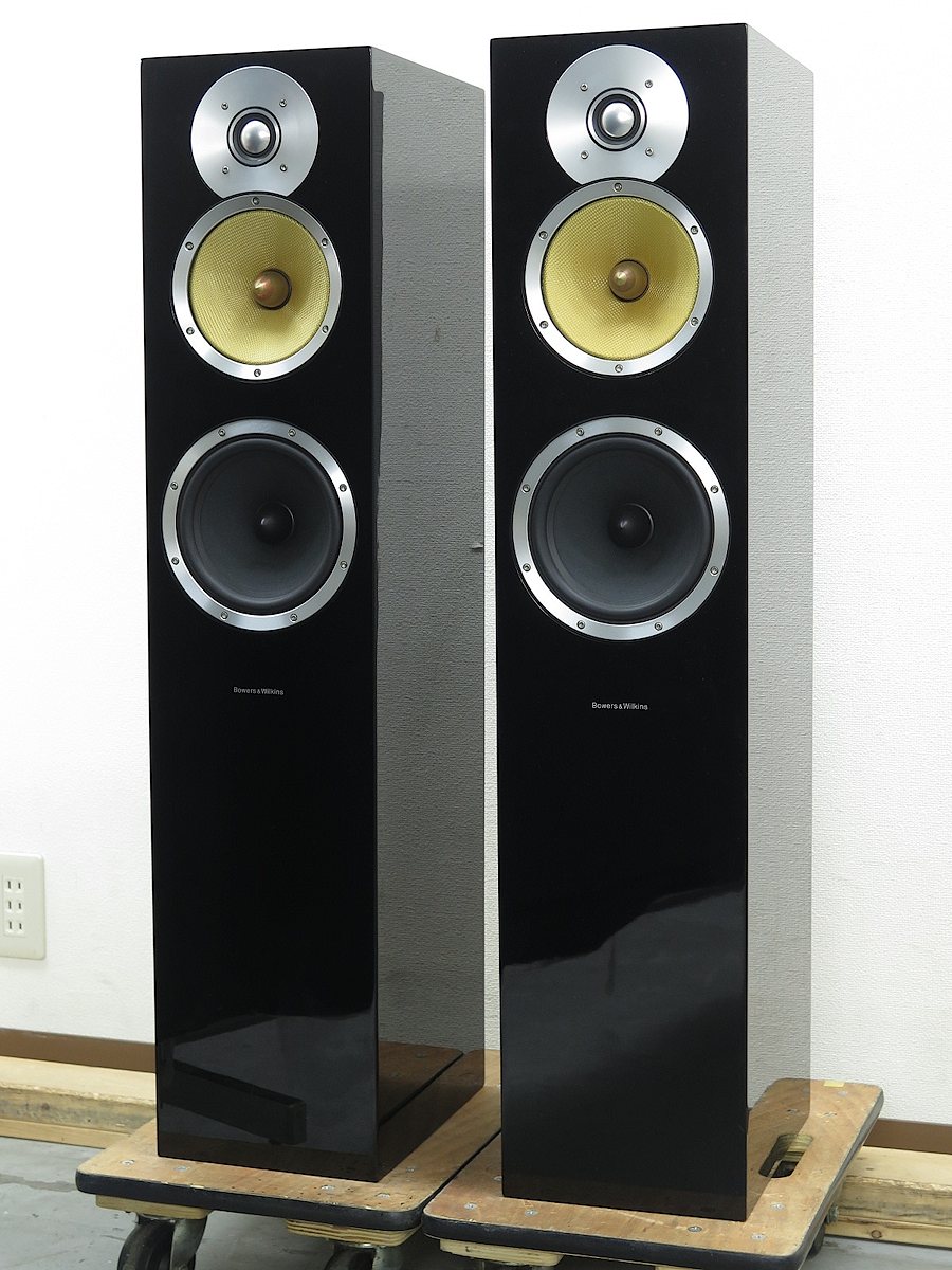 B&W CM7 ピアノブラック スピーカー フェーズプラグ付 @31073 / 中古