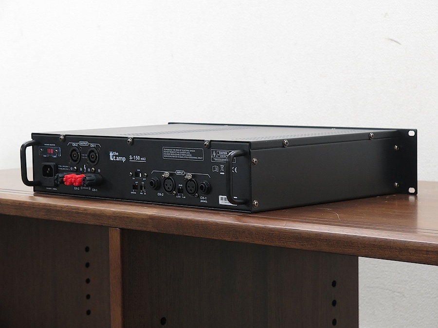 美品】Thomann S-150mk2 パワーアンプ @30001 / 中古オーディオ買取