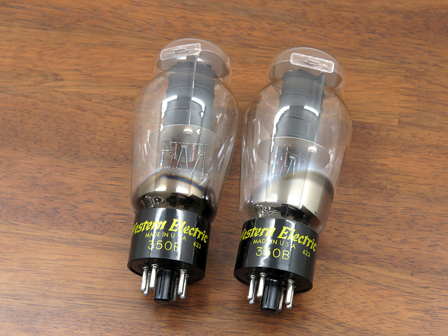 Western Electric 350B (2本) 真空管 @34092 / 中古オーディオ買取