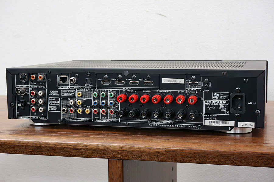 マランツ Marantz NR1602 AVアンプ RX101 Bluetooth付き @34649 / 中古