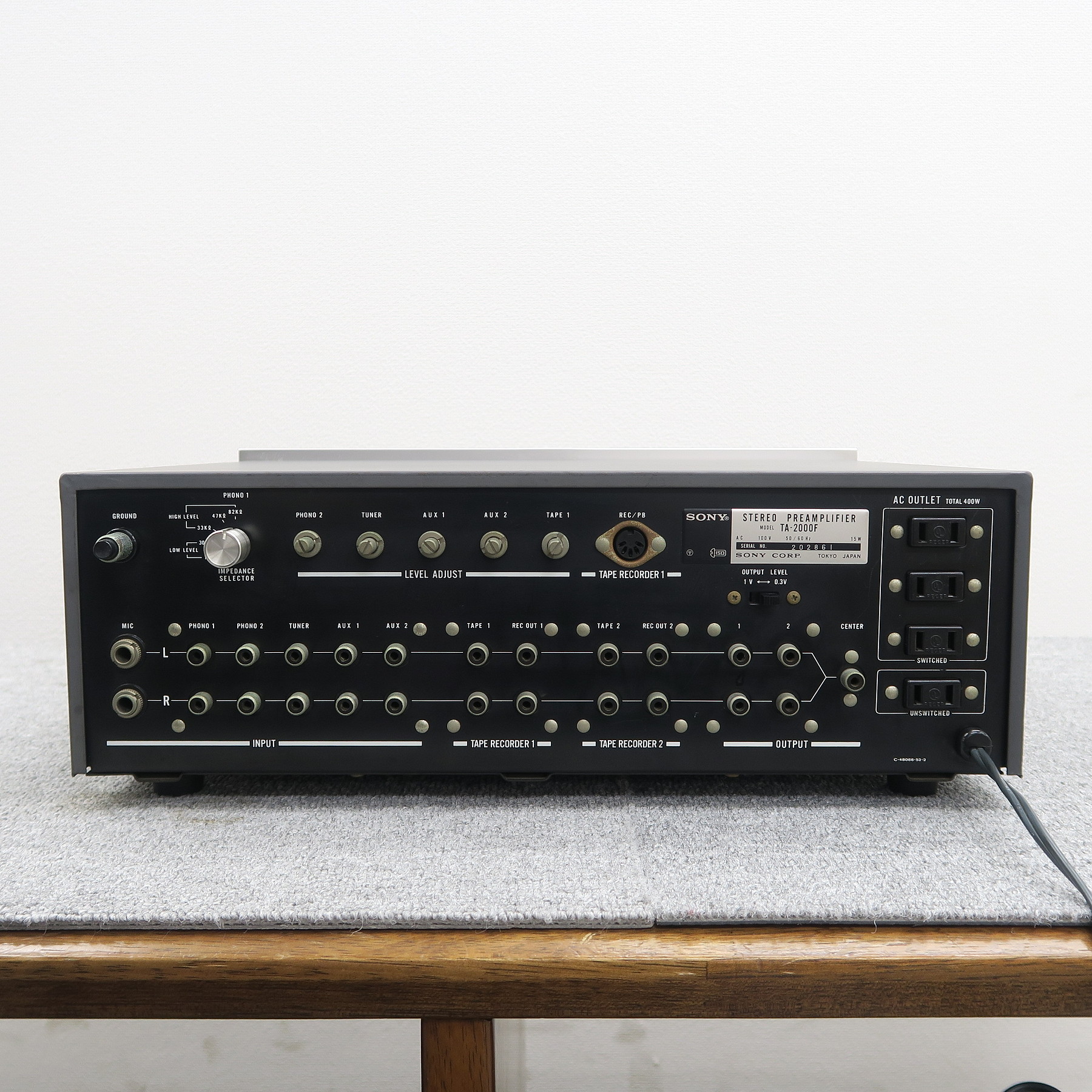 Bランク】ソニー SONY TA-2000F プリアンプ @50299 / 中古オーディオ