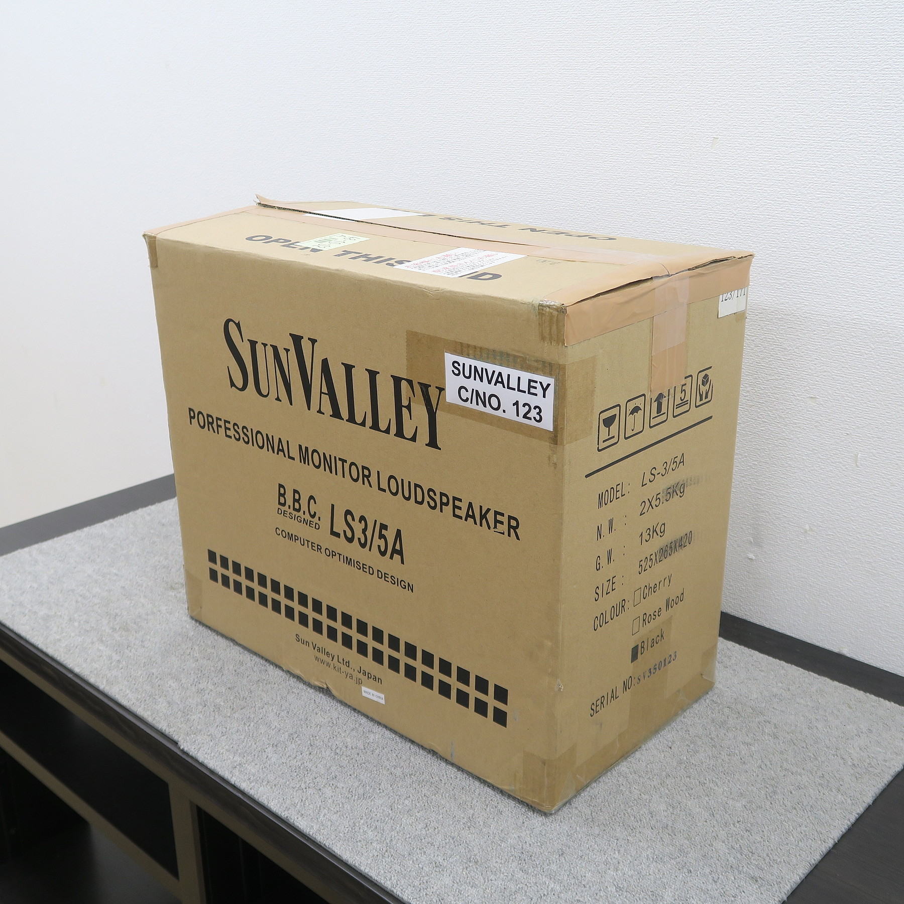 Aランク】sunvalley kit LS3/5a SE スピーカー サンバレー @55628