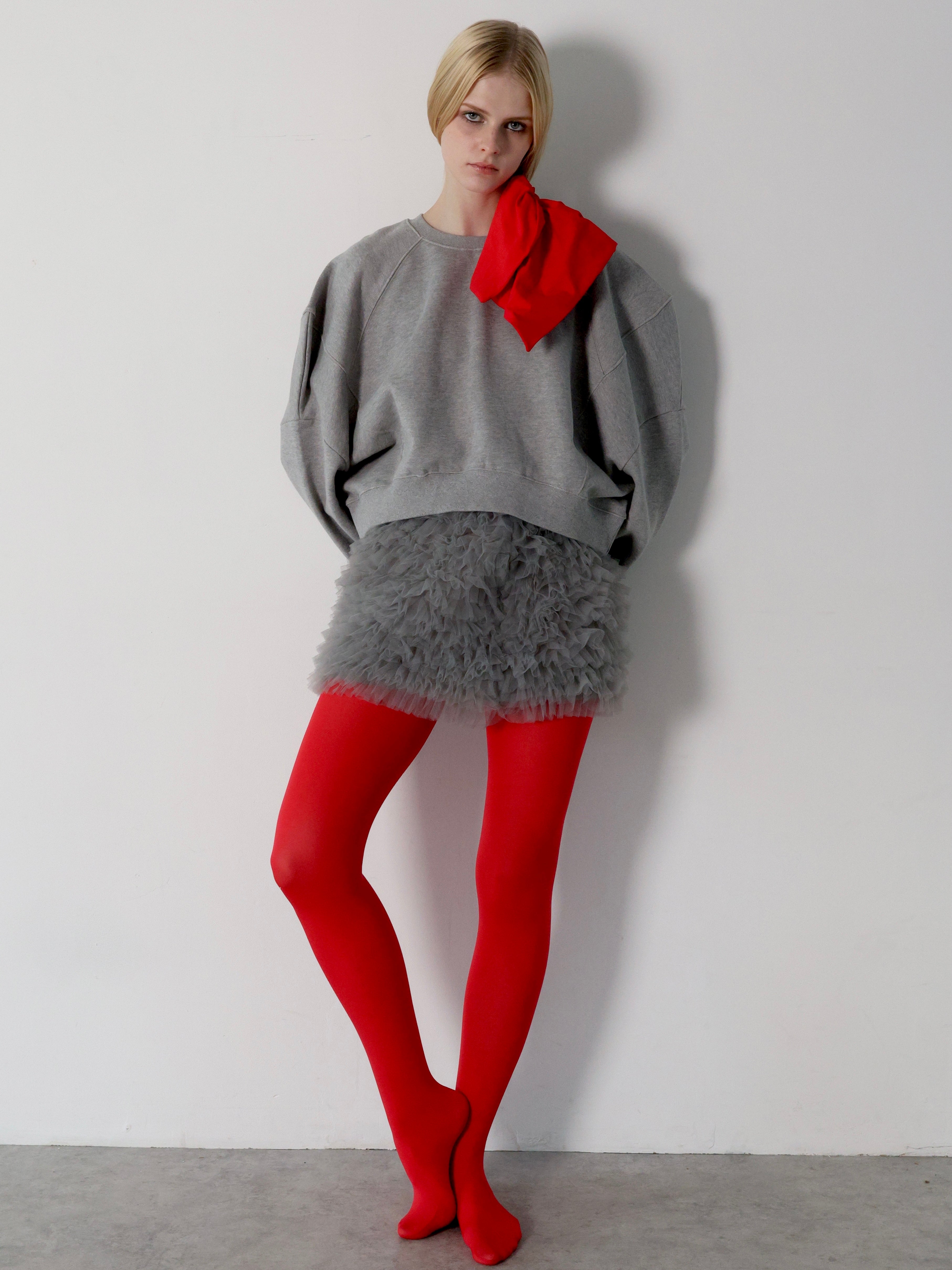 PUFF SLEEVE SWEAT - 裏起毛 - – AMOMMA