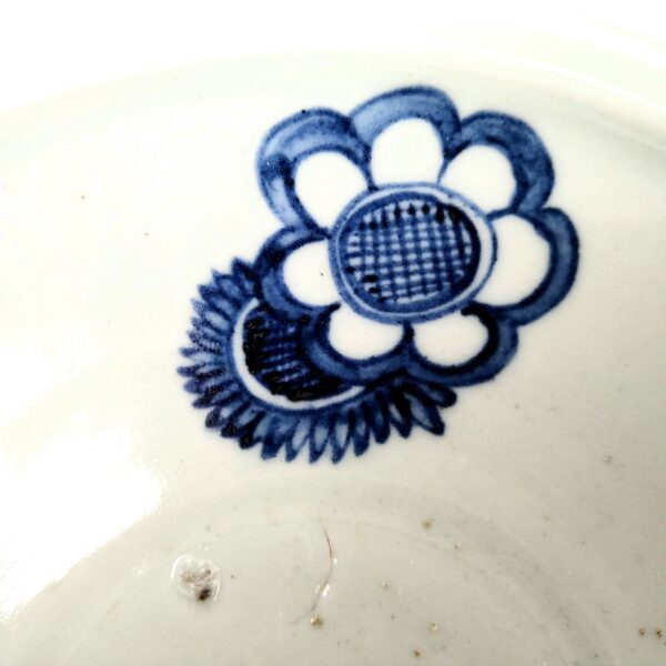 初期伊万里 染付花文皿 – 古美術西川
