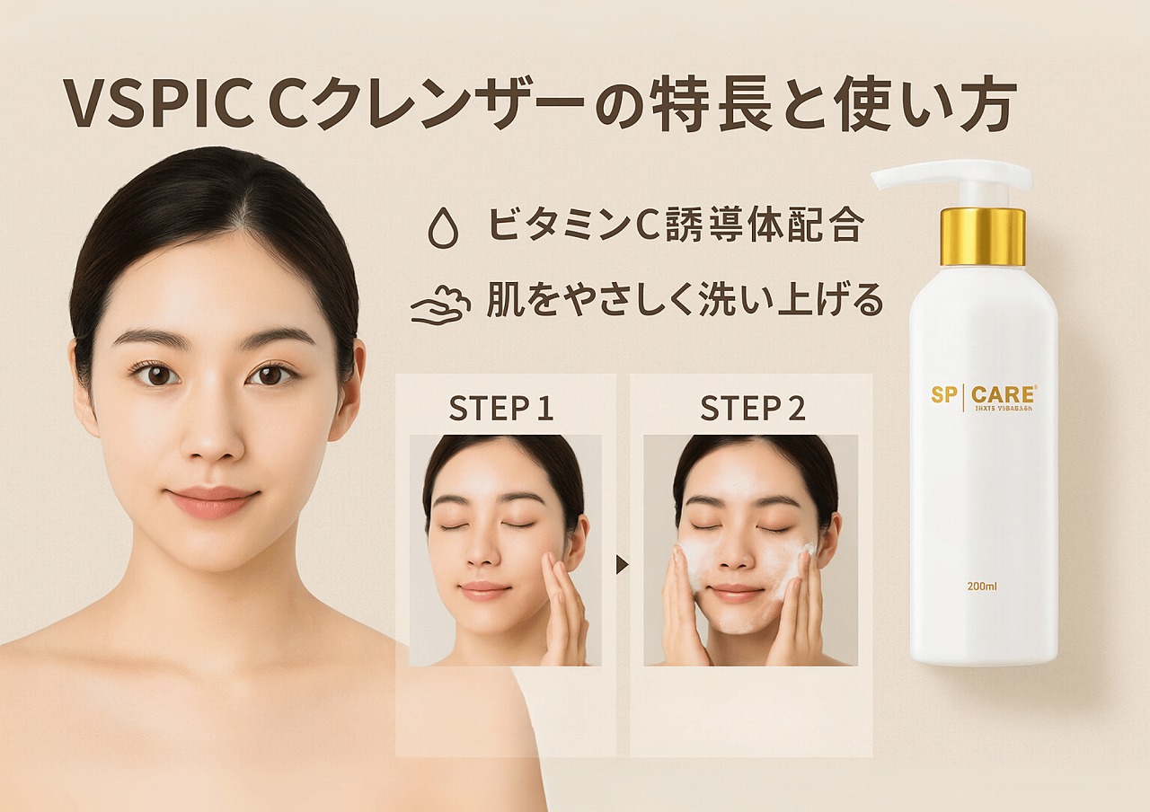 V3 VSPIC C クレンザー通販｜美容サロン直営の高保湿クレンジングで