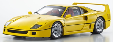 京商の1/18のFerrari F40のリニューアル再生産のご案内です！ | ホビー