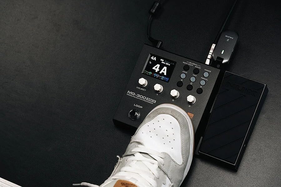 NUX MG-300 MKII - アンプモデラー＆マルチエフェクター「MG-300」の第