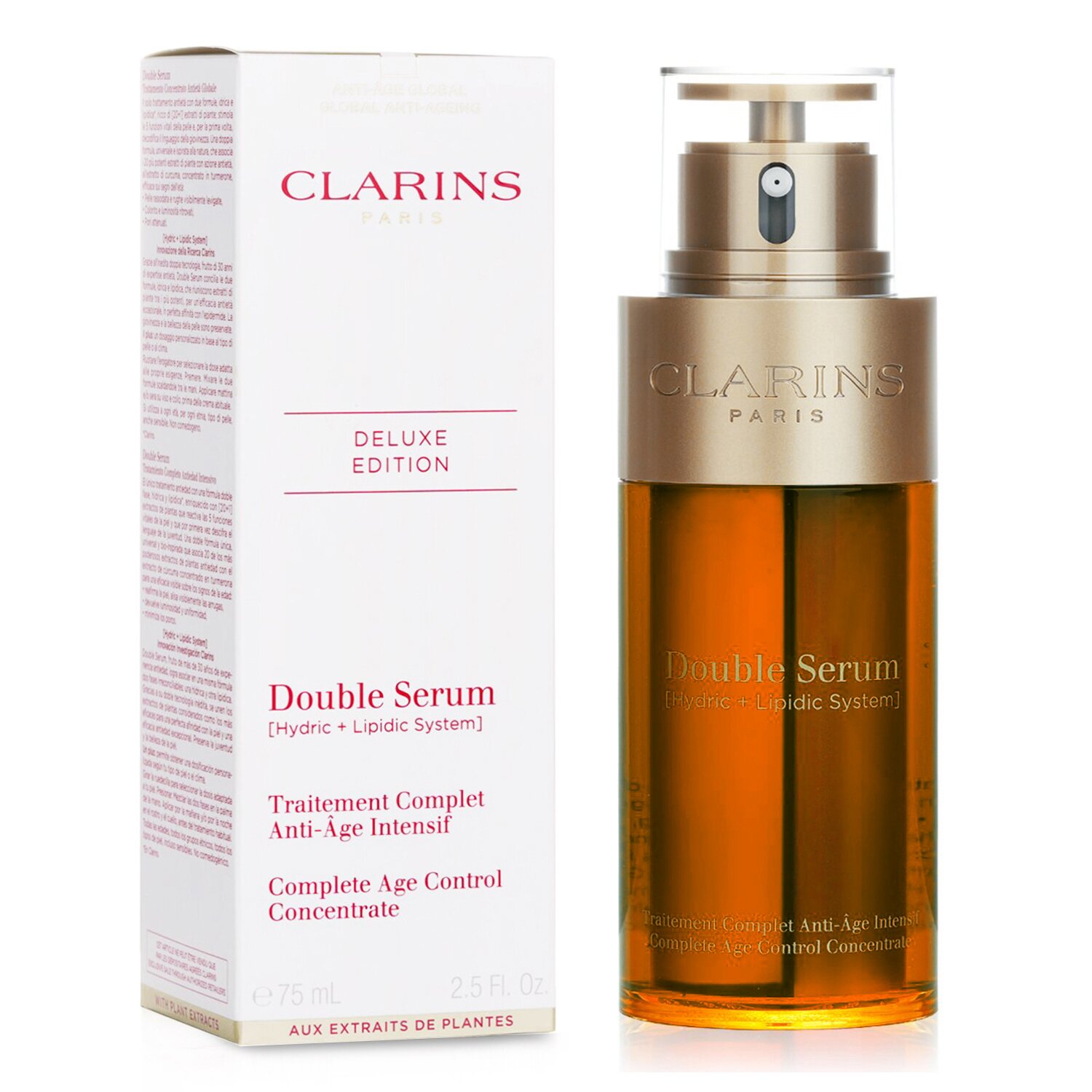 Clarins Double Serum (Hydric + Lipidic System) Complete Age