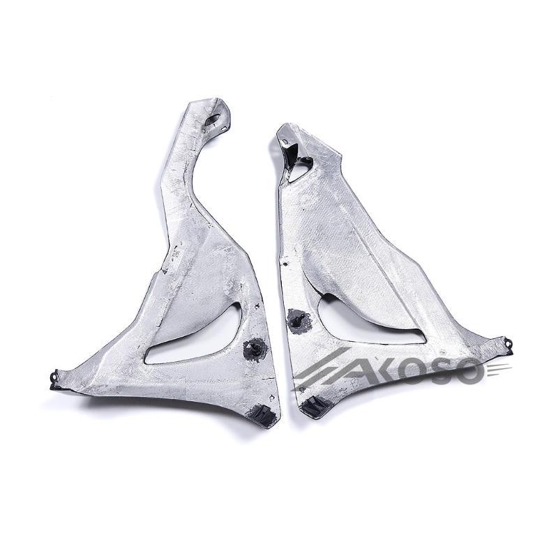 AKOSO 2024+ Kawasaki Ninja ZX-6R 636 Carbon Fiber Lower Belly Pan Fair