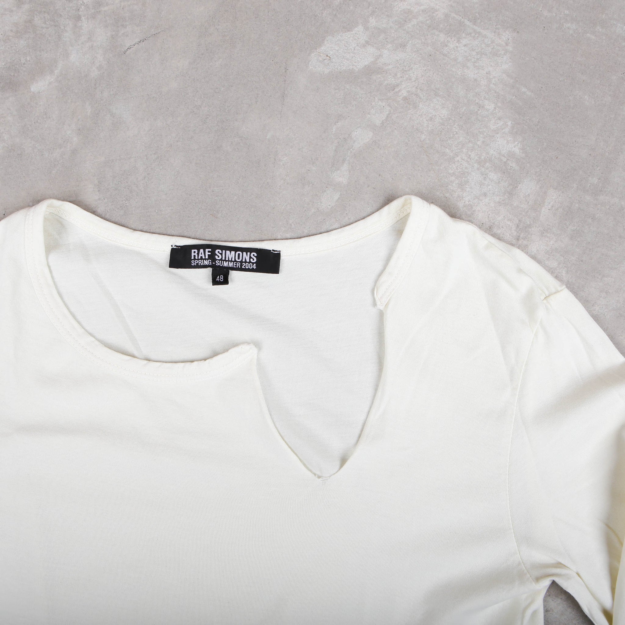 Raf Simons 2004 Long Sleeve Cut – akaibu.co