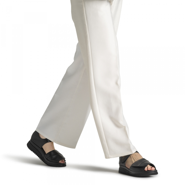 144かかと付きサンダル ダブルベルト | 外反母趾、足底筋膜炎を解決