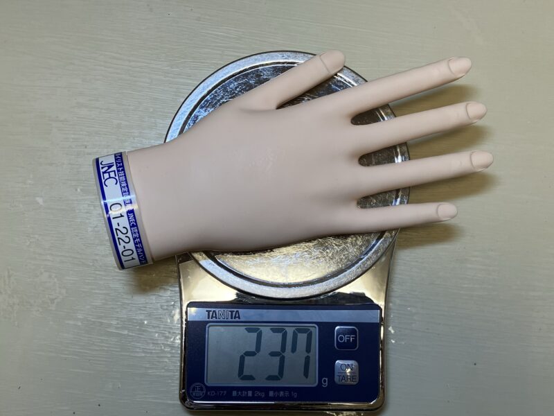 ネイリスト検定 jnec認定モデルハンド 認定ハンド検定セット 滝川