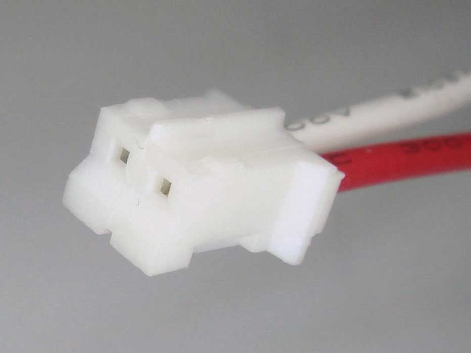 コネクター付コード 2P(A) 赤白: ケーブル・コネクター 秋月電子通商