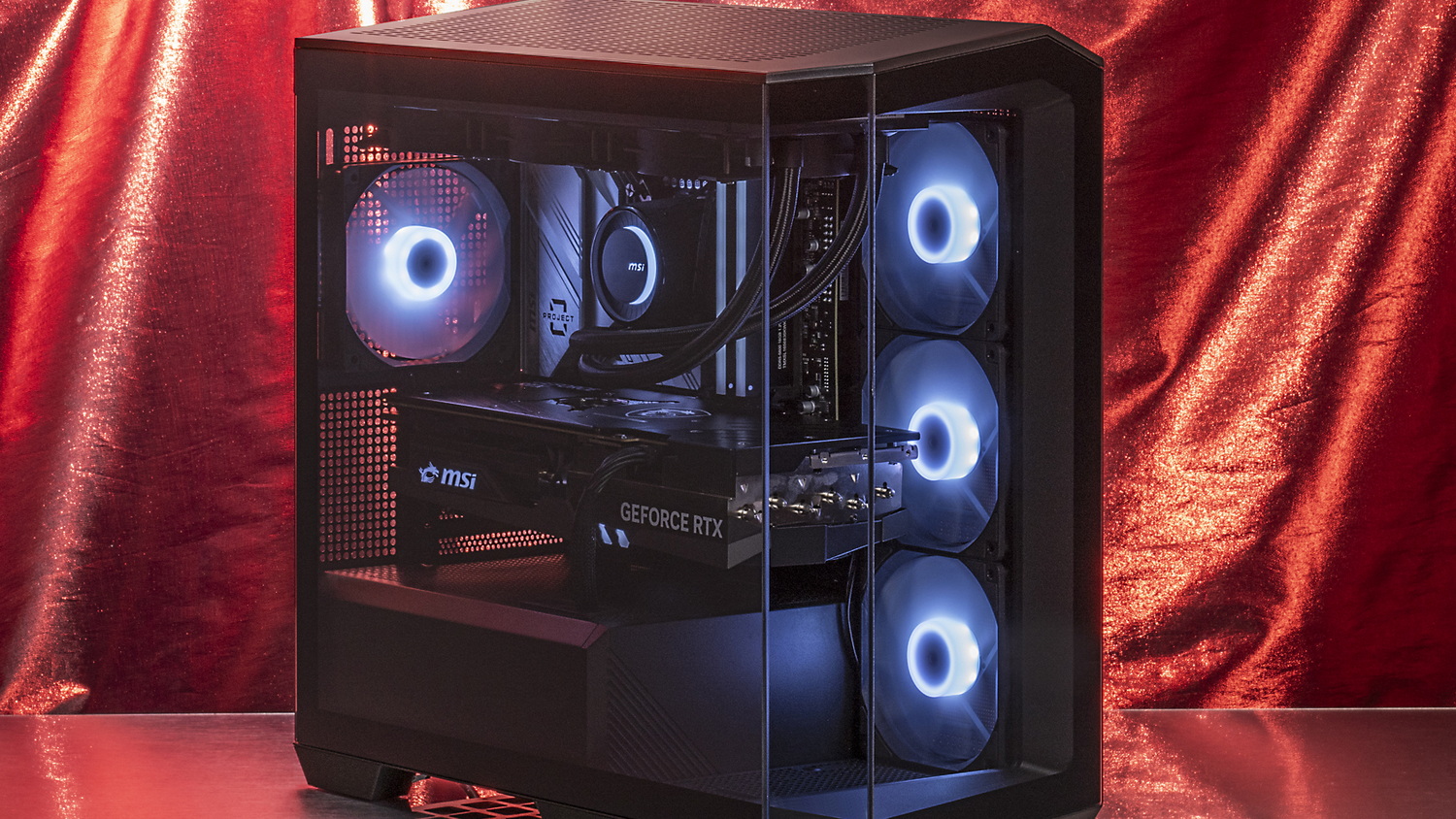 自作PCのケーブルを見えなくなくしたら別次元の格好良さに！MSIが背面