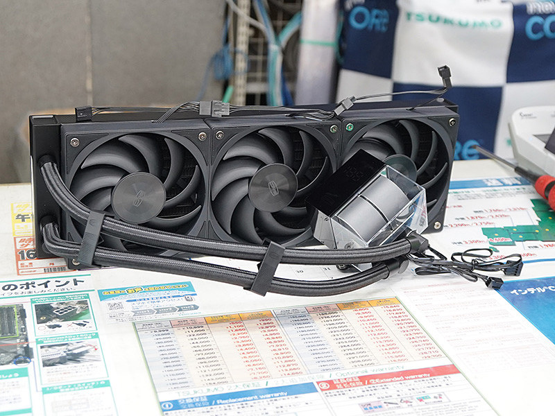 CPSの水冷クーラー「DS360」が発売、デュアルチャンバー構造の