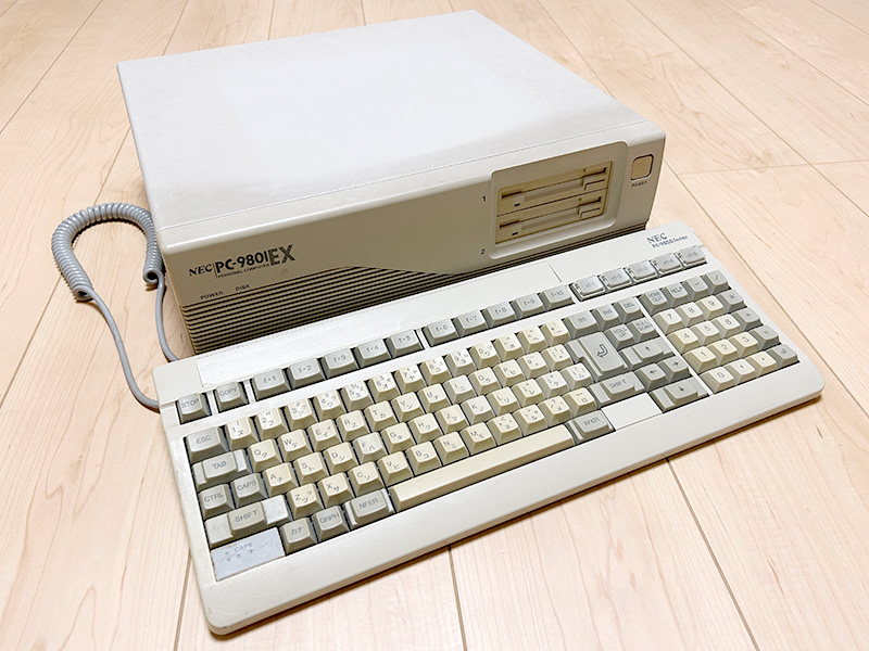 高性能で価格を抑えたNECのコンパクトデスクトップ「PC-9801EX