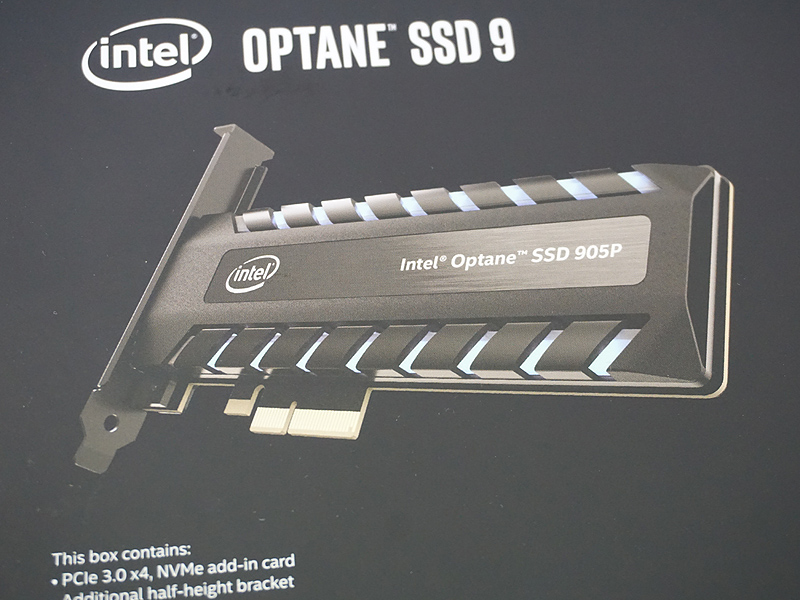Intelのパワーユーザー向けSSD「Optane SSD 905P」が発売、960GBで実売
