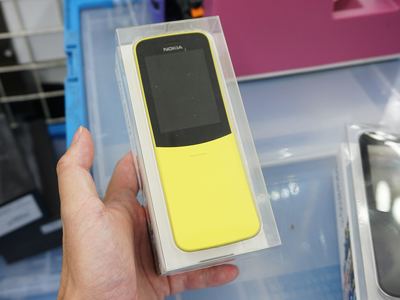 マトリックスに登場した“バナナフォン”が復刻！「Nokia 8110 4G」が
