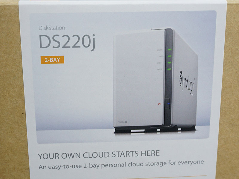 Synologyの2ベイNASキット「DS220j」がデビュー、4コアCPU搭載で税込