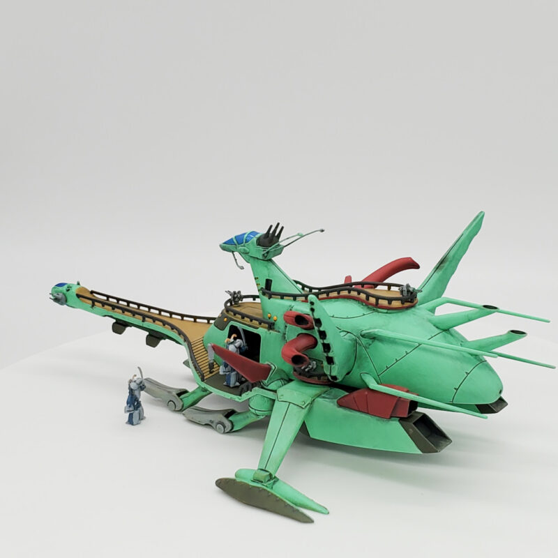 バンダイ 1/550 ゼラーナ【聖戦士ダンバイン】【旧キットレビューVol