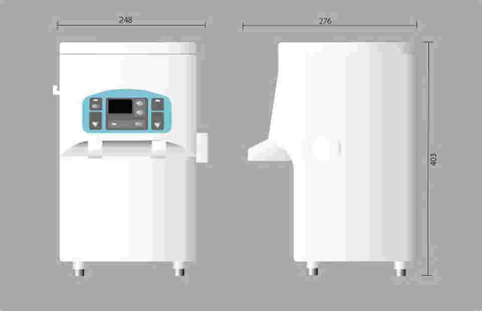 65-1329-53 強酸性水生成器 LABO S-Ⅱ FRX-002 【AXEL】 アズワン