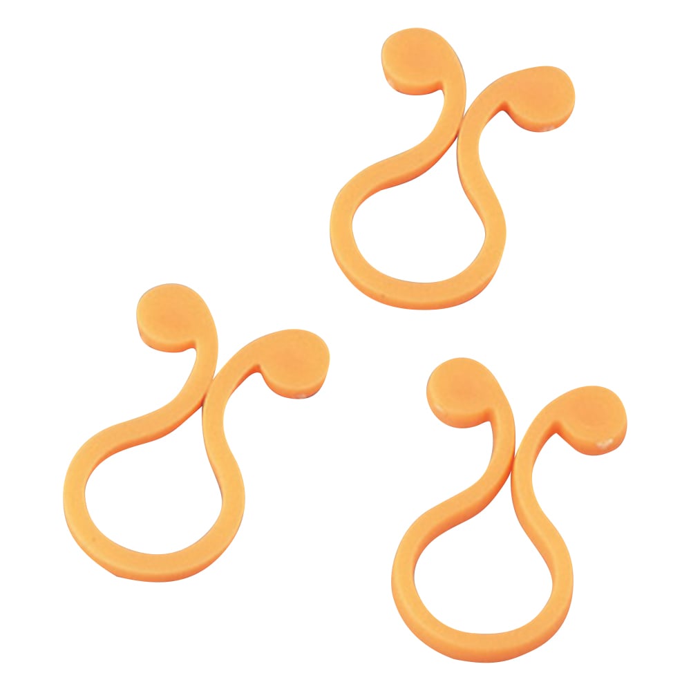 7-5021-07 バイオハザードバッグ用オートクレーブクリップ 1袋（100個