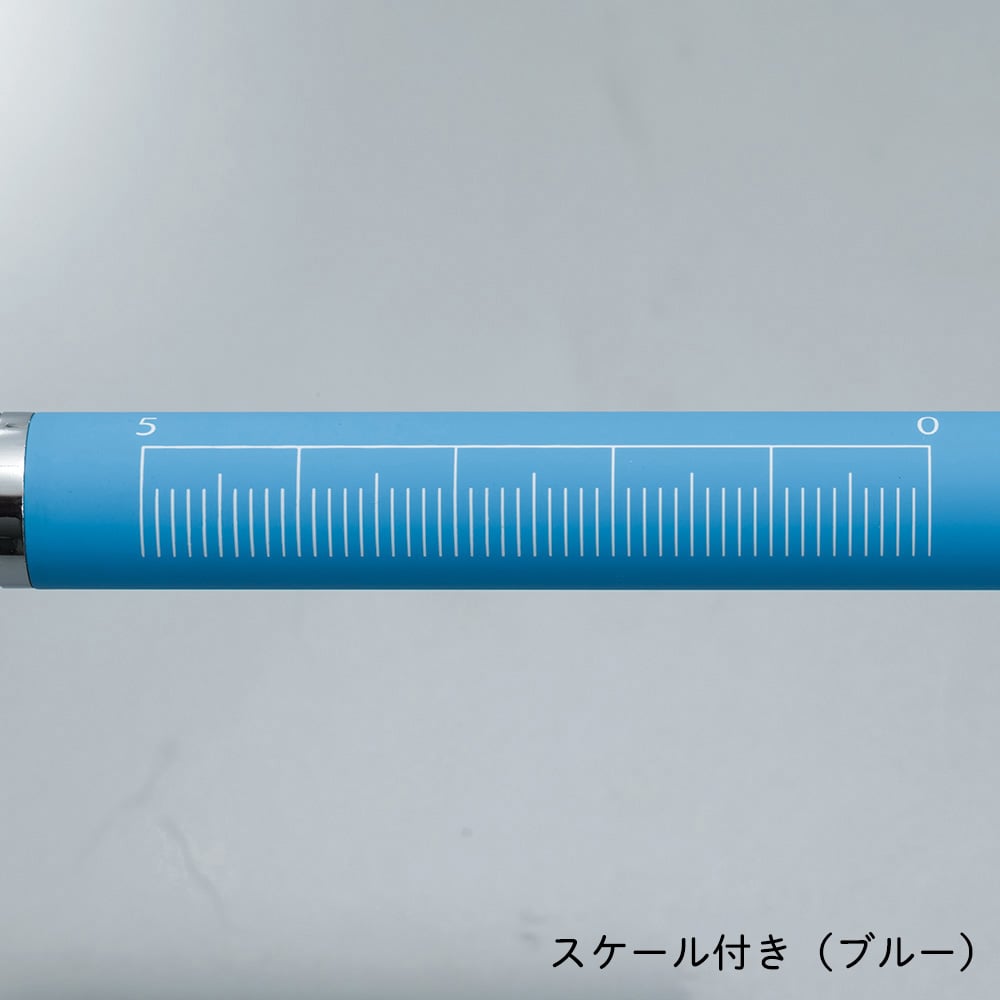 8-9555-01 ラバー調ソフトLEDペンライト（ロング） ブルー 【AXEL