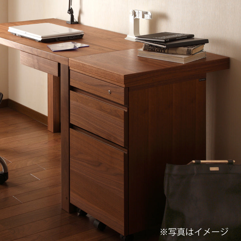 カリモク ワゴン ウォールナット 幅40.8cm ボナシェルタ ST0057XR