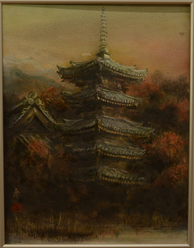 海野春峰の作品を高価買取いたします【日本画】 - 株式会社愛研美術