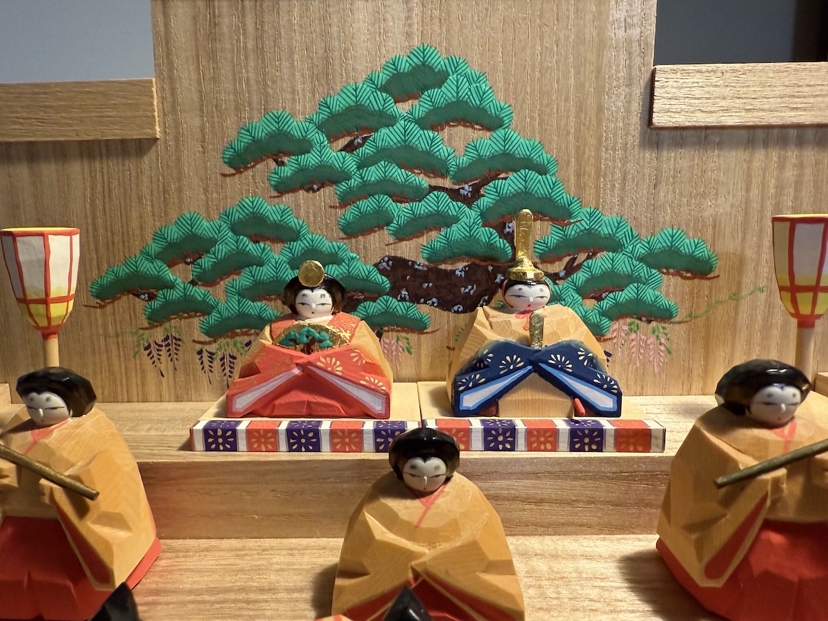 展示品 奈良人形師 東田天光 雛 人形 一刀彫NARADOLLHIGASHIDA 展示品