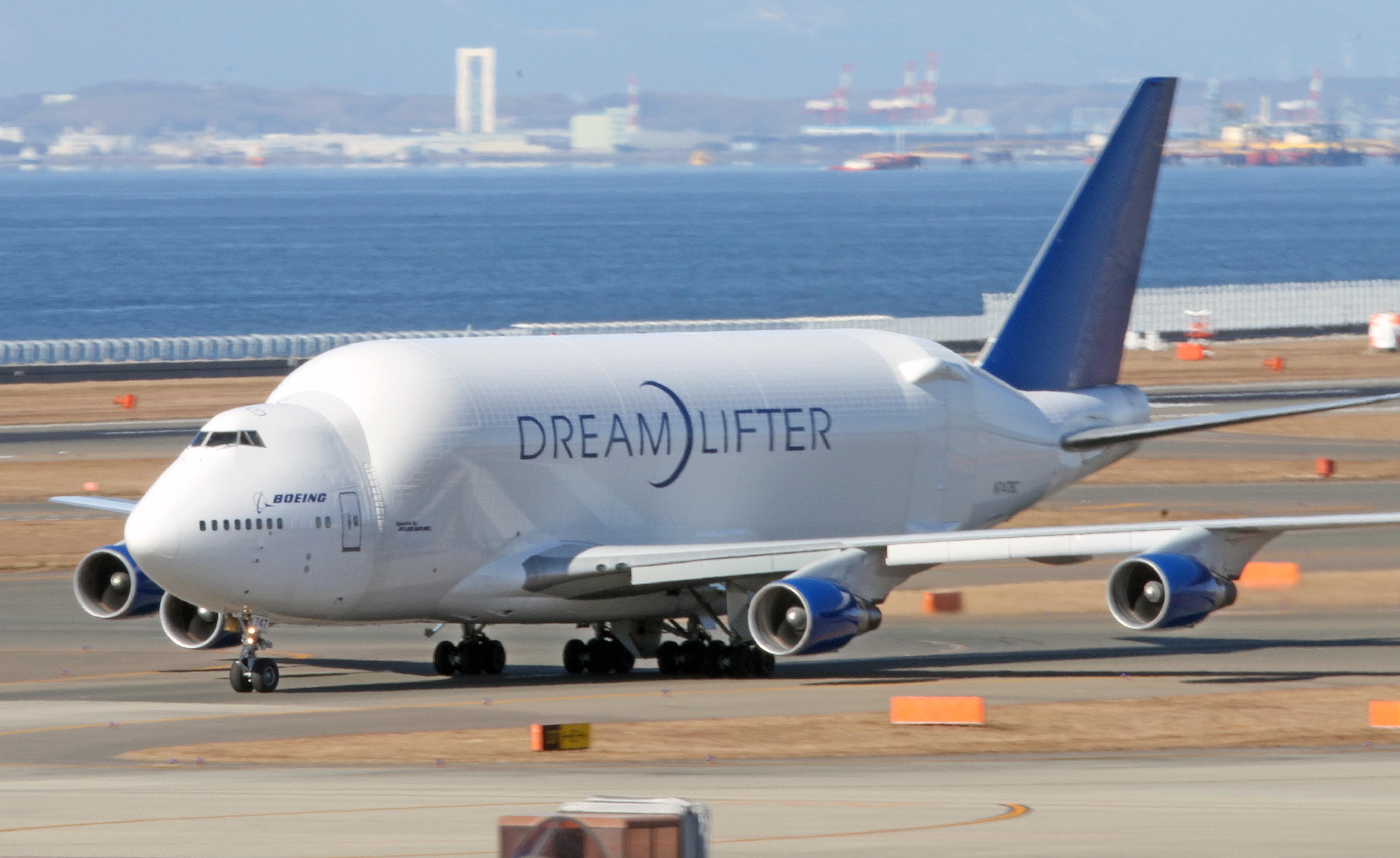 新品]B747-400LCF ドリームリフター N780BA [3480GR] 3480GR Hogan