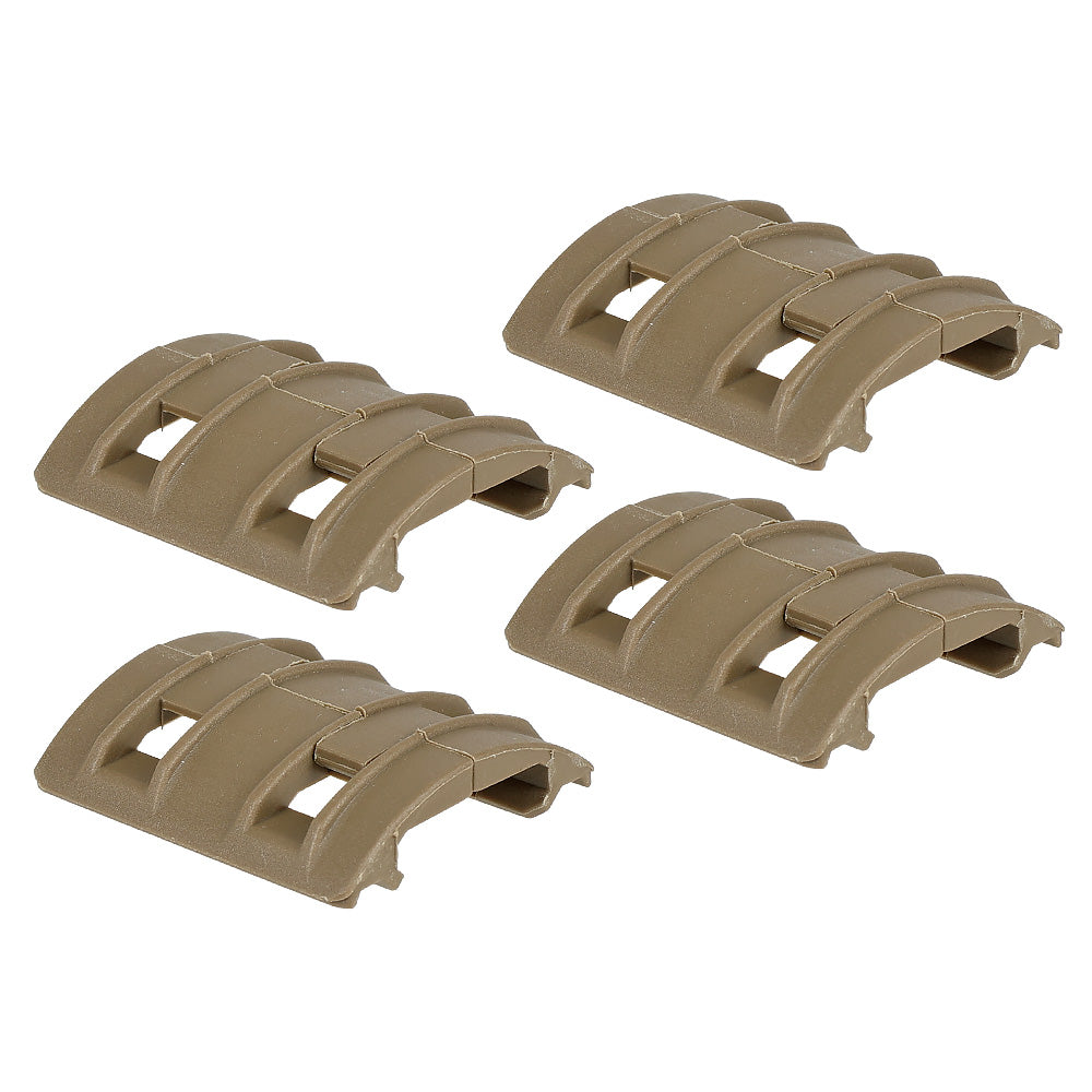 MP製】 20mmレイル対応 MAGPULタイプ XTM レイルパネル 8ピース入 樹脂