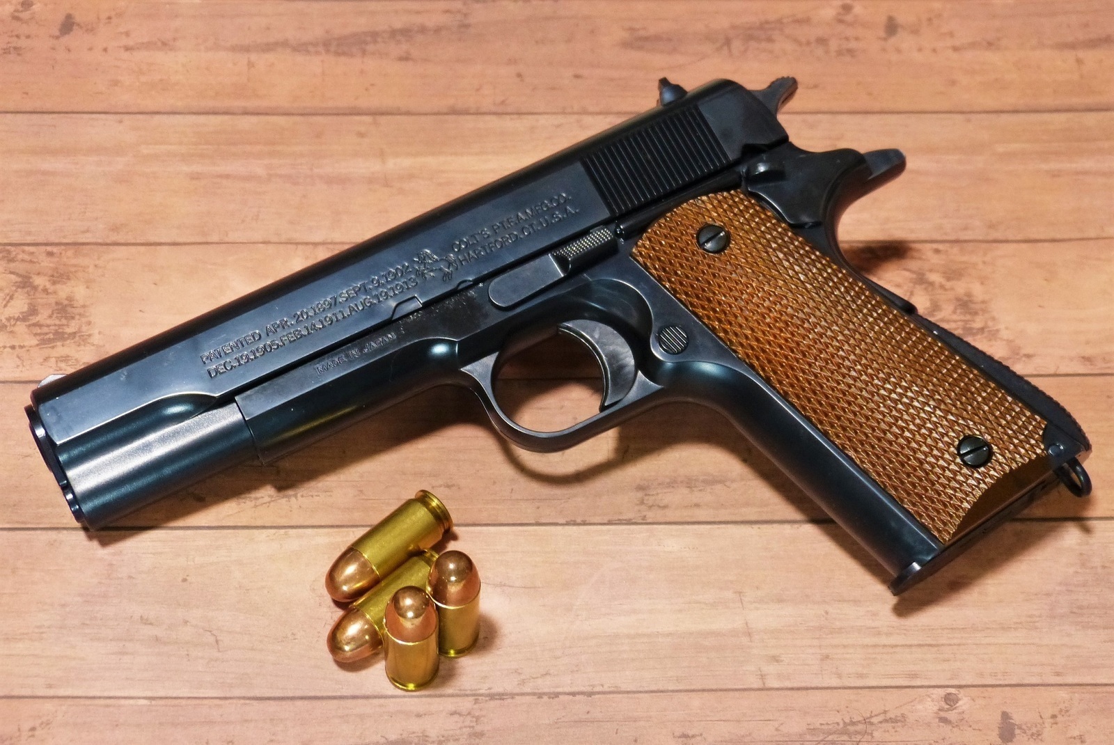 サ*ャ様 初速UP カスタム多数 エアコッキングガン ガバメント 東京