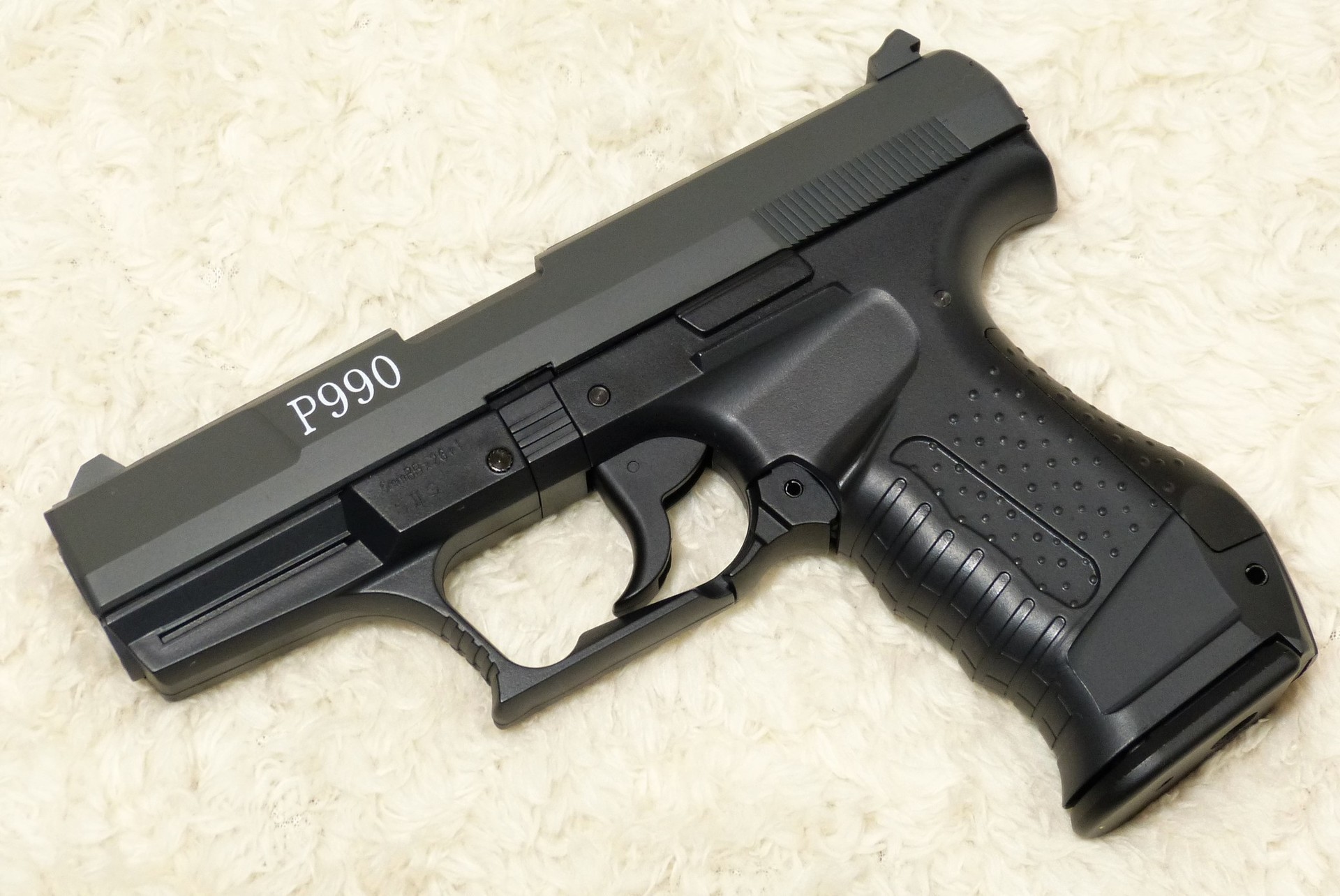 SⅡS エスツーエスP990ガスガン(ブラック) S2S P990 ガスブローバック