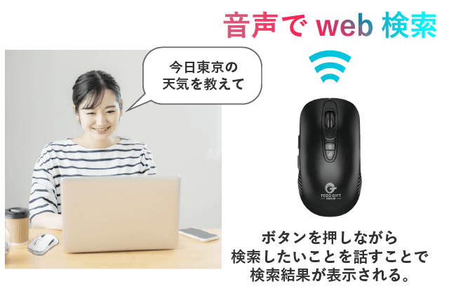マウス×AI、音声の文字起こしや翻訳機能を搭載。