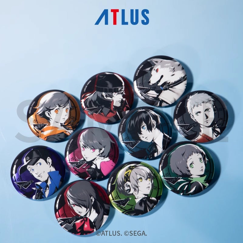 ペルソナ3リロード P3R 缶バッジ ステラワース典 真田明彦 非売品